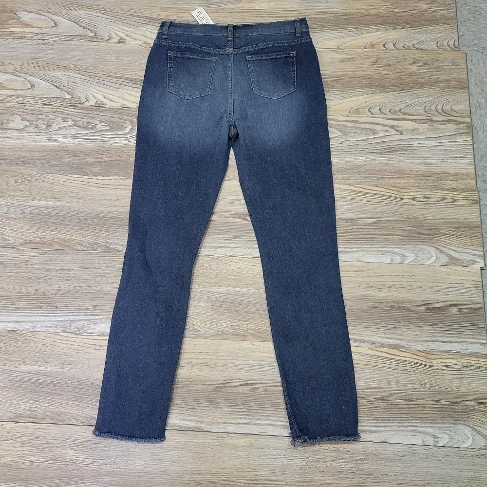 The Children's Place Button Fly Straight Jeans Kids Size 16 blue
